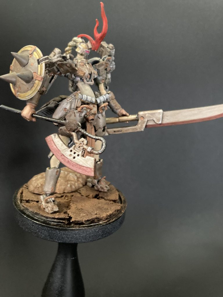 モンスターハンター、ワンピースのレベッカ、ウォーハンマー…と大好きな世界観を小さな世界に盛り込んでしまい、ほぼガンプラぢゃなくなった気もします😅