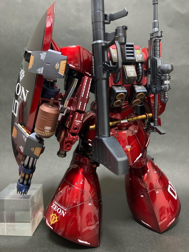 ジョニーライデン専用ゲルググ ダブルガトリングシールド装備–3枚目/制作者：初音ザク