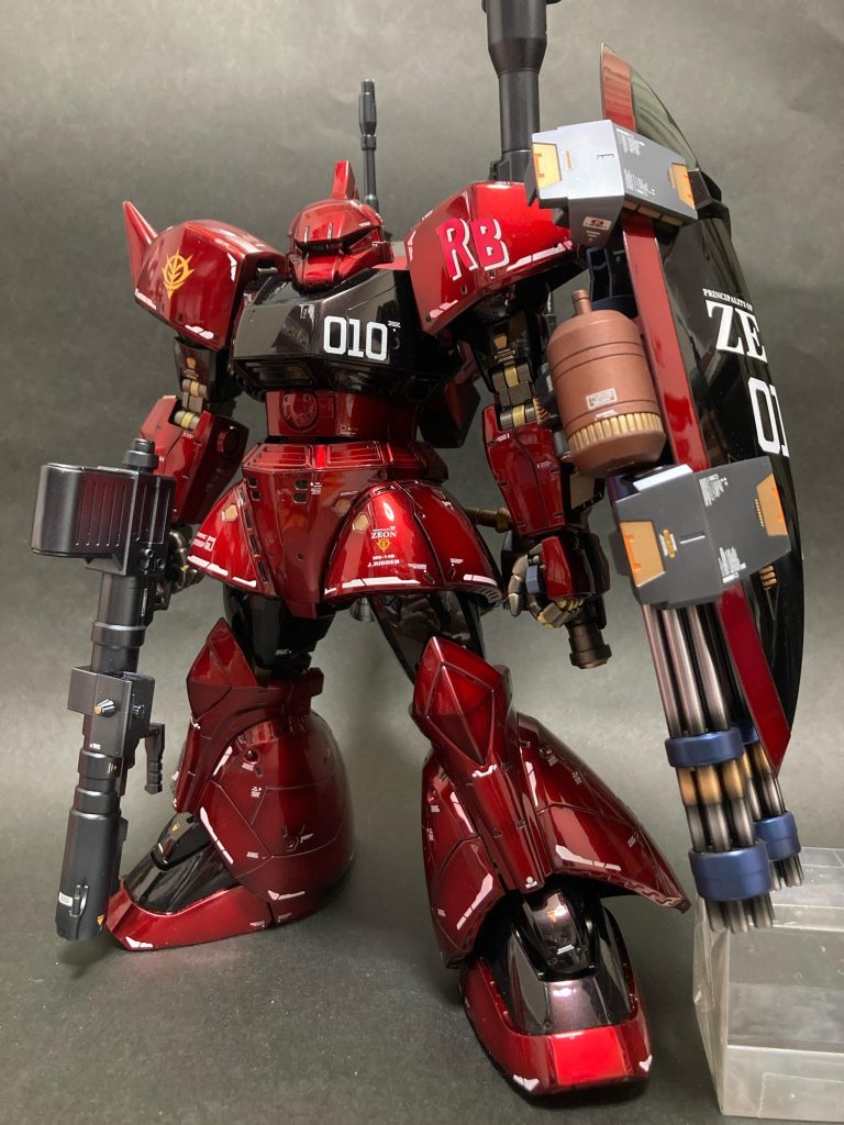 ジョニーライデン専用ゲルググ ダブルガトリングシールド装備–2枚目/制作者：初音ザク