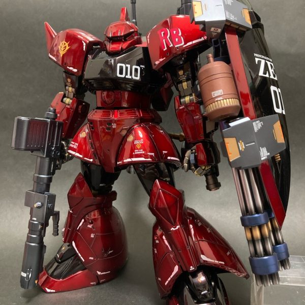 ジョニーライデン専用ゲルググ ダブルガトリングシールド装備