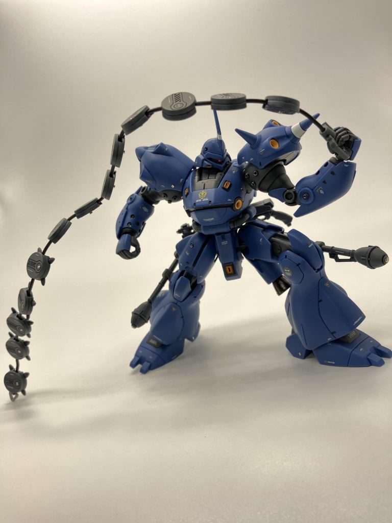 アンデルセン神父の爆導鎖❗️、、ではなくチェーンマインですね😗パーツ数が多く、スミ入れ&デカール&メタルパーツ✖️13個はなかなかの苦行😂ですがリード線で表情豊かにポージング出来て👍