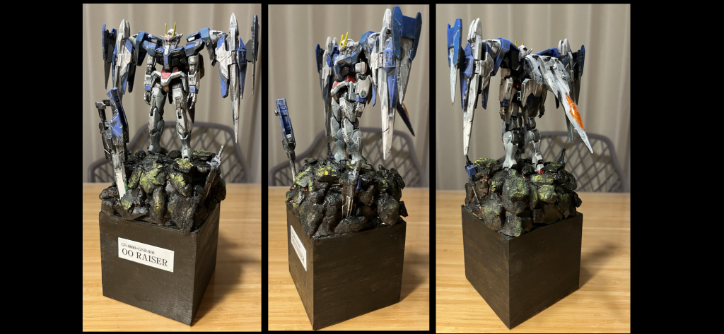 ダブルオーライザー【HG・自作台座】–3枚目/制作者：すずけん（LMとーちゃん）