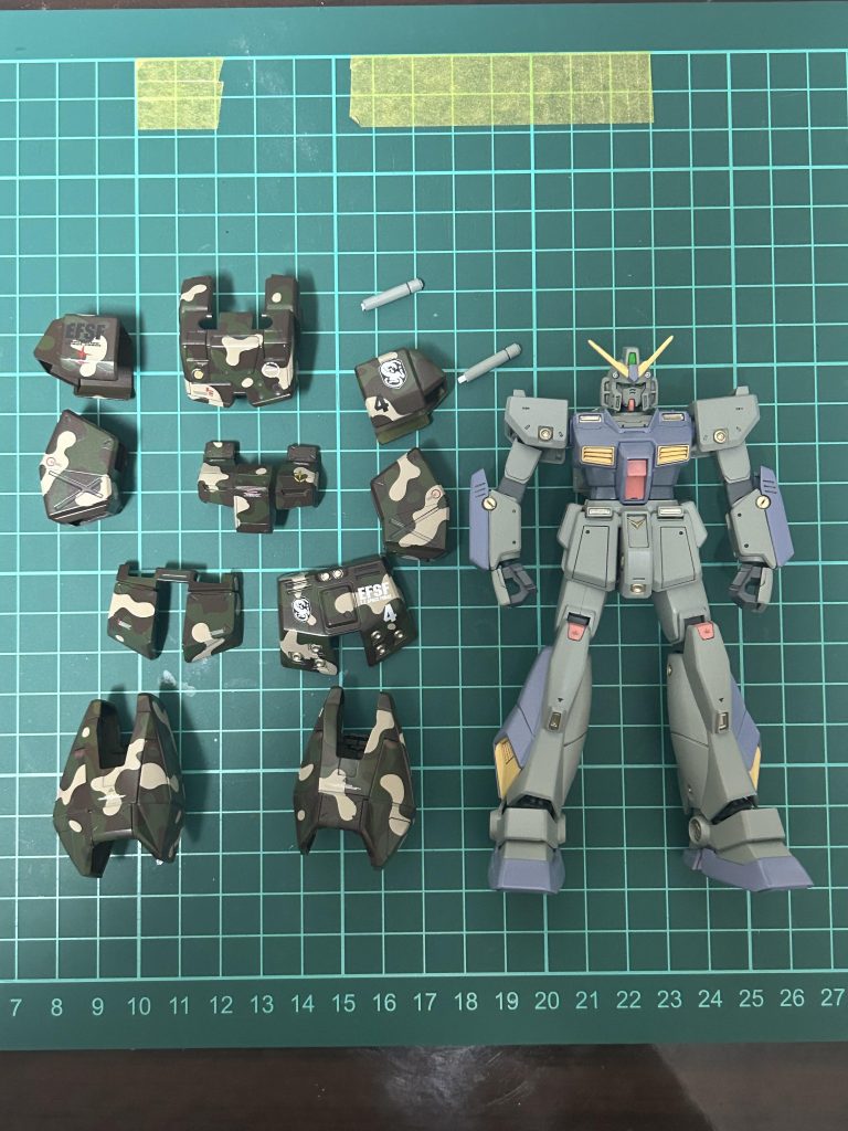 HG NT1 アレックス 迷彩チョバムアーマー–3枚目/制作者:@noname092