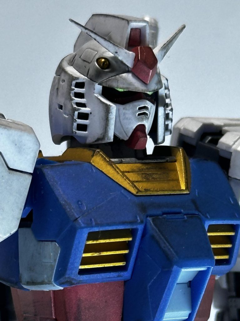 歴戦感を出すために若干ウェザリング入れてます。