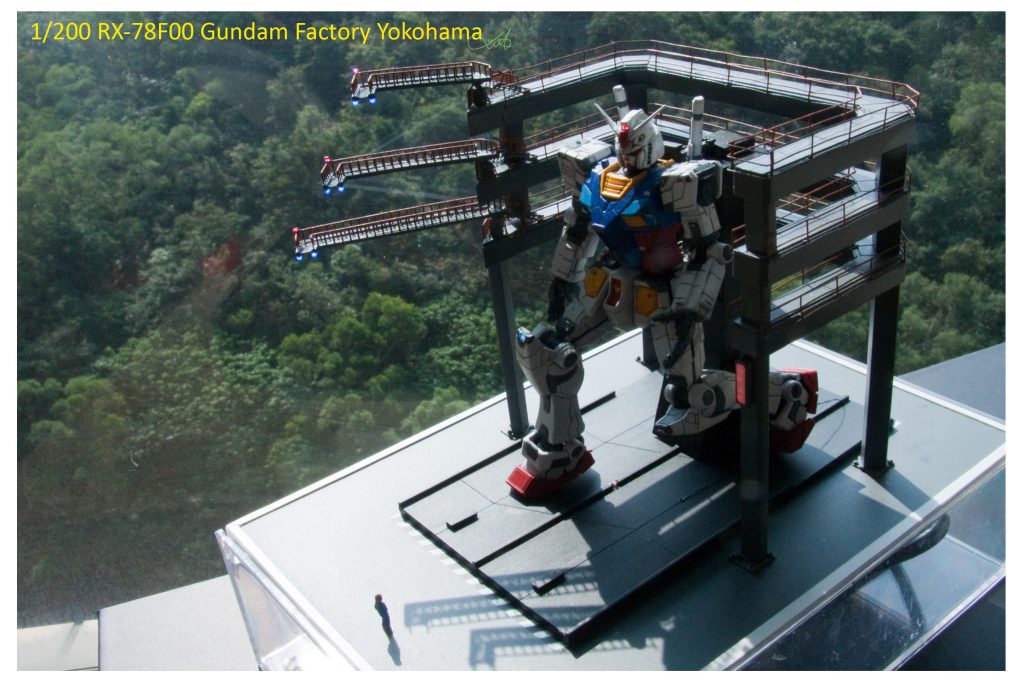 1/200 RX-78F00 「音」と「光」と「可動」 ヨコハマガンダム製作プロジェクト–4枚目/制作者：kwluk717