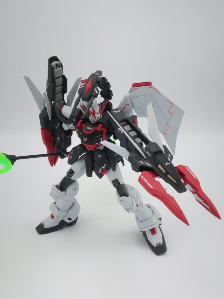 ドラゴンハング展開直前の構え。