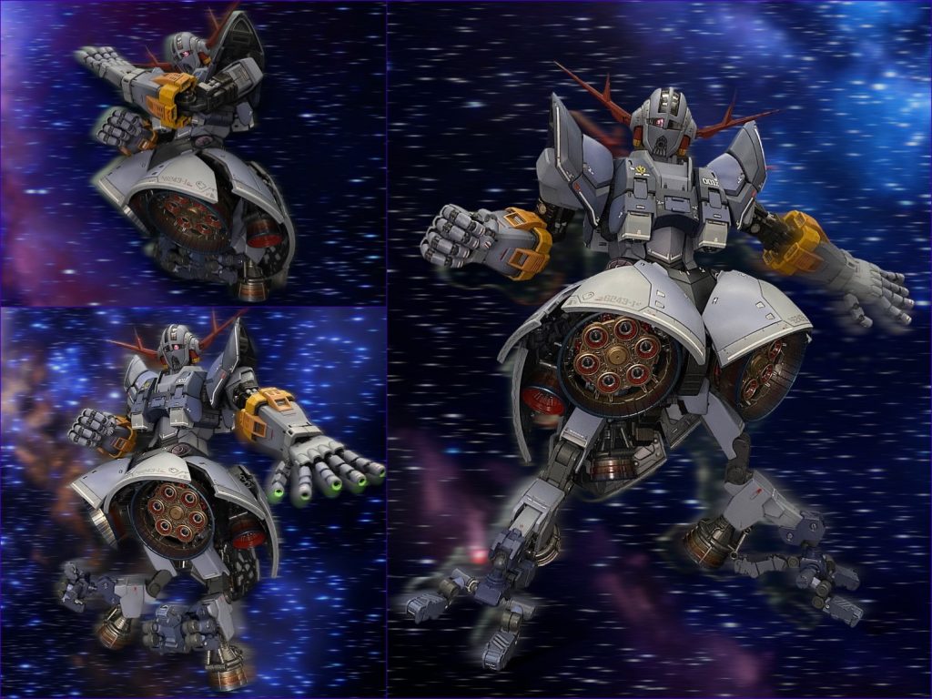 シ「甘いな、ガンダム！」（スイマセン遊んでしまいました…変身はこうでなきゃ