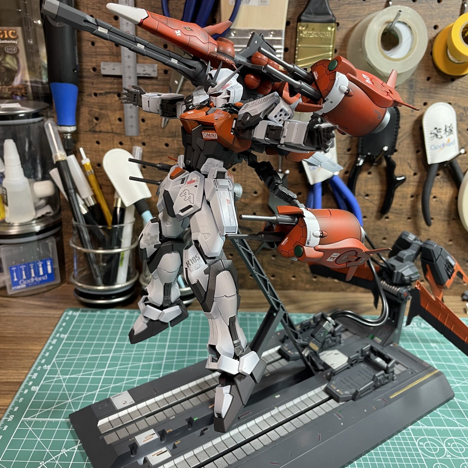 ガンバレルストライクガンダム ムウ・ラ・フラガ専用機（ミキシング）｜@hagurumaaaaさんのガンプラ作品｜GUNSTA（ガンスタ）