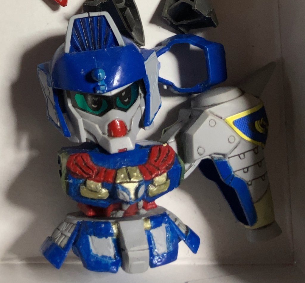 発掘時の状況😭胸部のディテールは当時、ラッカーパテ盛り倒して作ったものです。