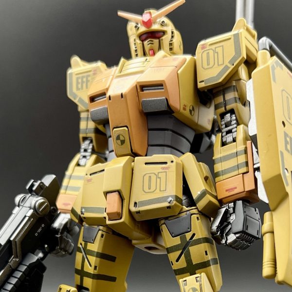 HG 局地型ガンダム ロールアウトカラー