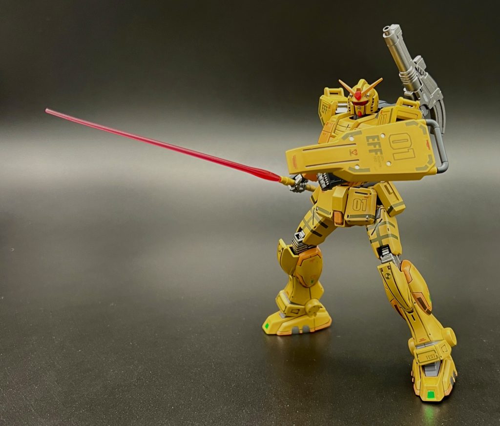 HG 局地型ガンダム ロールアウトカラー–4枚目/制作者：studyING