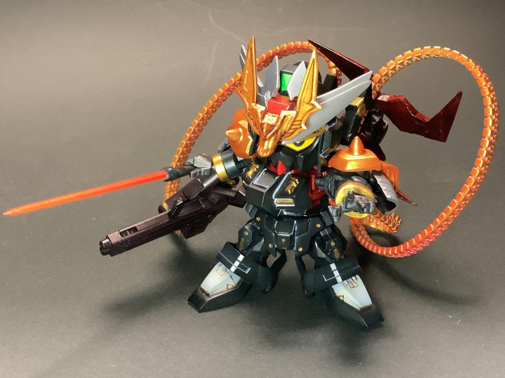 紛失してしまった足は1/144エピオンの足とHGゴッドの足首アーマーで改修