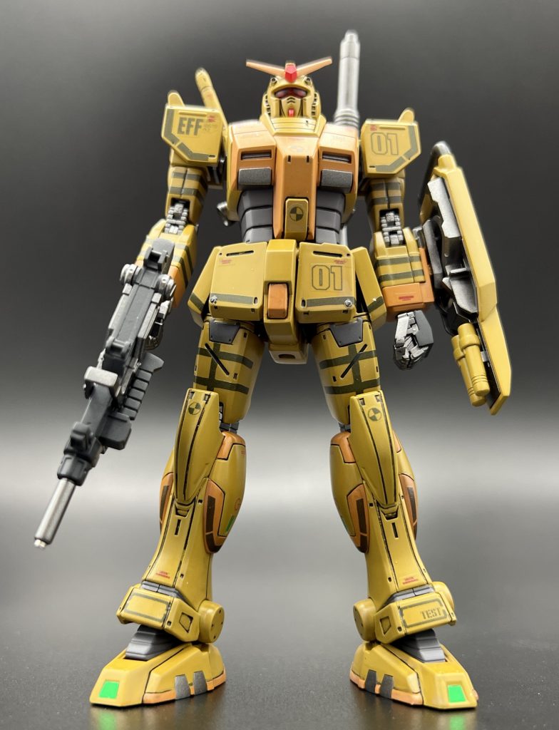 HG 局地型ガンダム ロールアウトカラー–2枚目/制作者：studyING