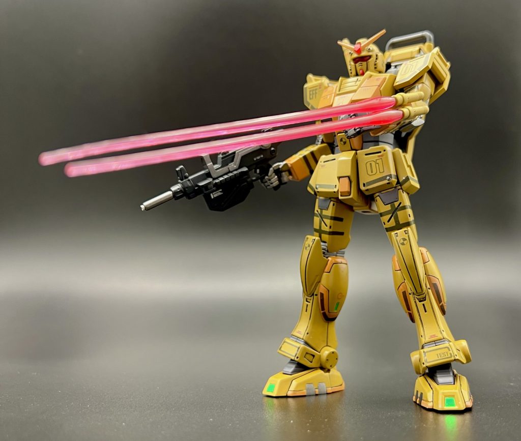 HG 局地型ガンダム ロールアウトカラー–5枚目/制作者：studyING