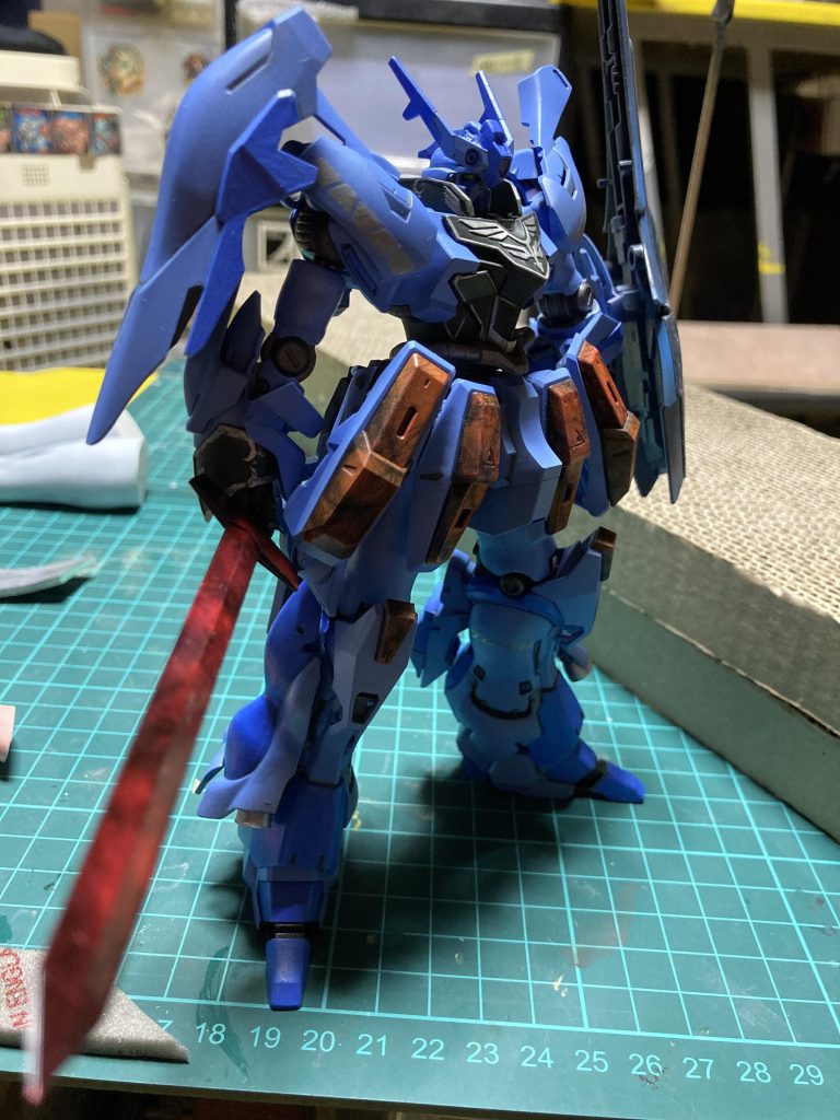 ④なのには理由があって、先に③がいて、それも既に完成しているのですが、ホーク隊が完成しないのでまだ上げてません。オリ設定機体としてカタチに出来て良かったです♨️( * ◜ω◝ )