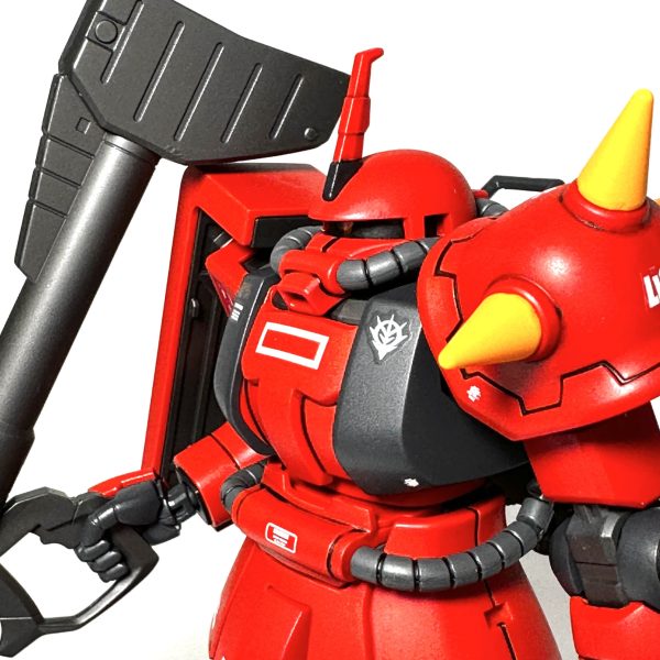 1/144 ジョニー・ライデン専用高機動型ザクII｜ますすさんの