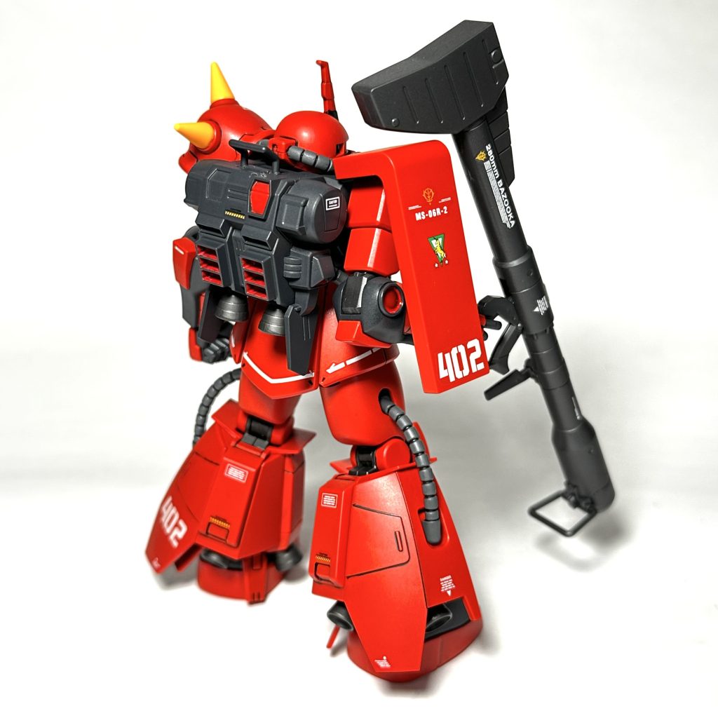 1/144 ジョニー・ライデン専用高機動型ザクII–3枚目/制作者：ますす