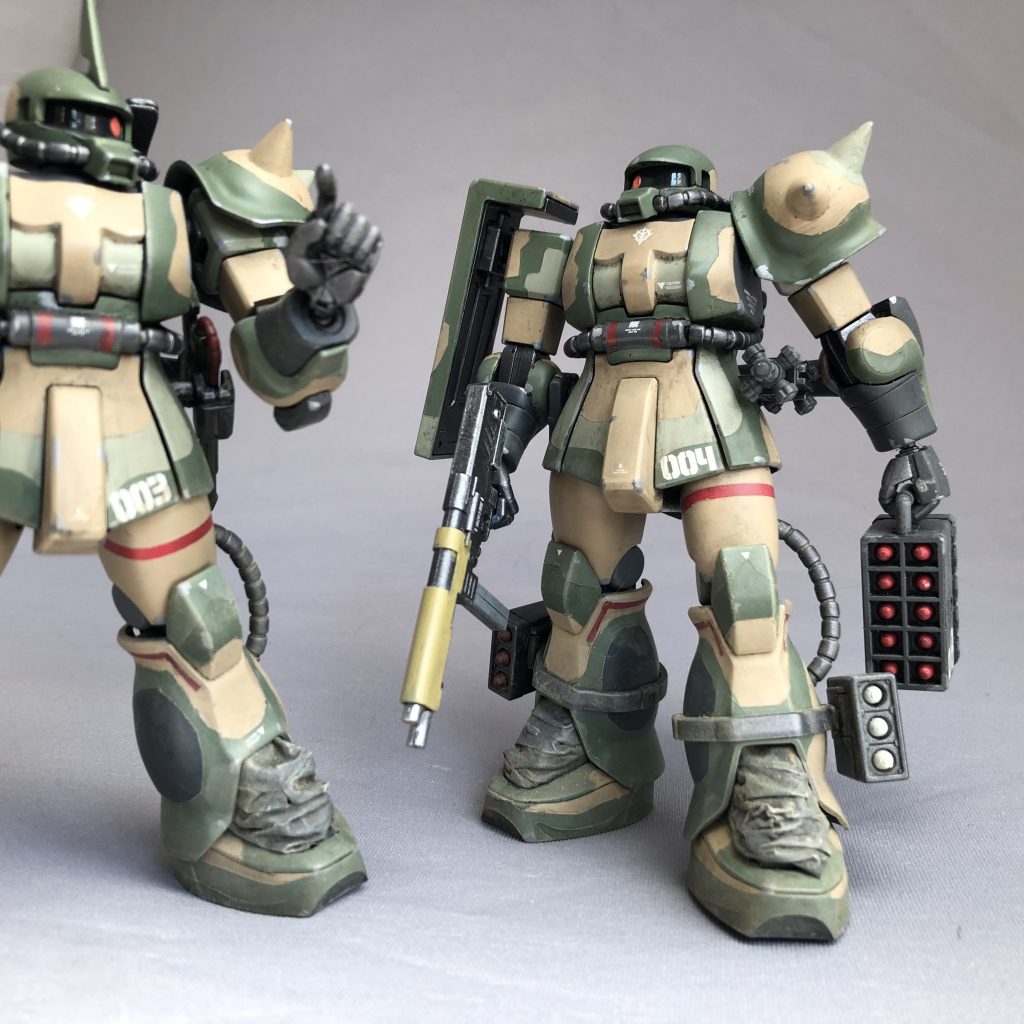 と、言うことで「ジャブローを目指せ!」編完成です!ベースは嵩張るから作りませんよ?最後までご覧いただきありがとうございました!