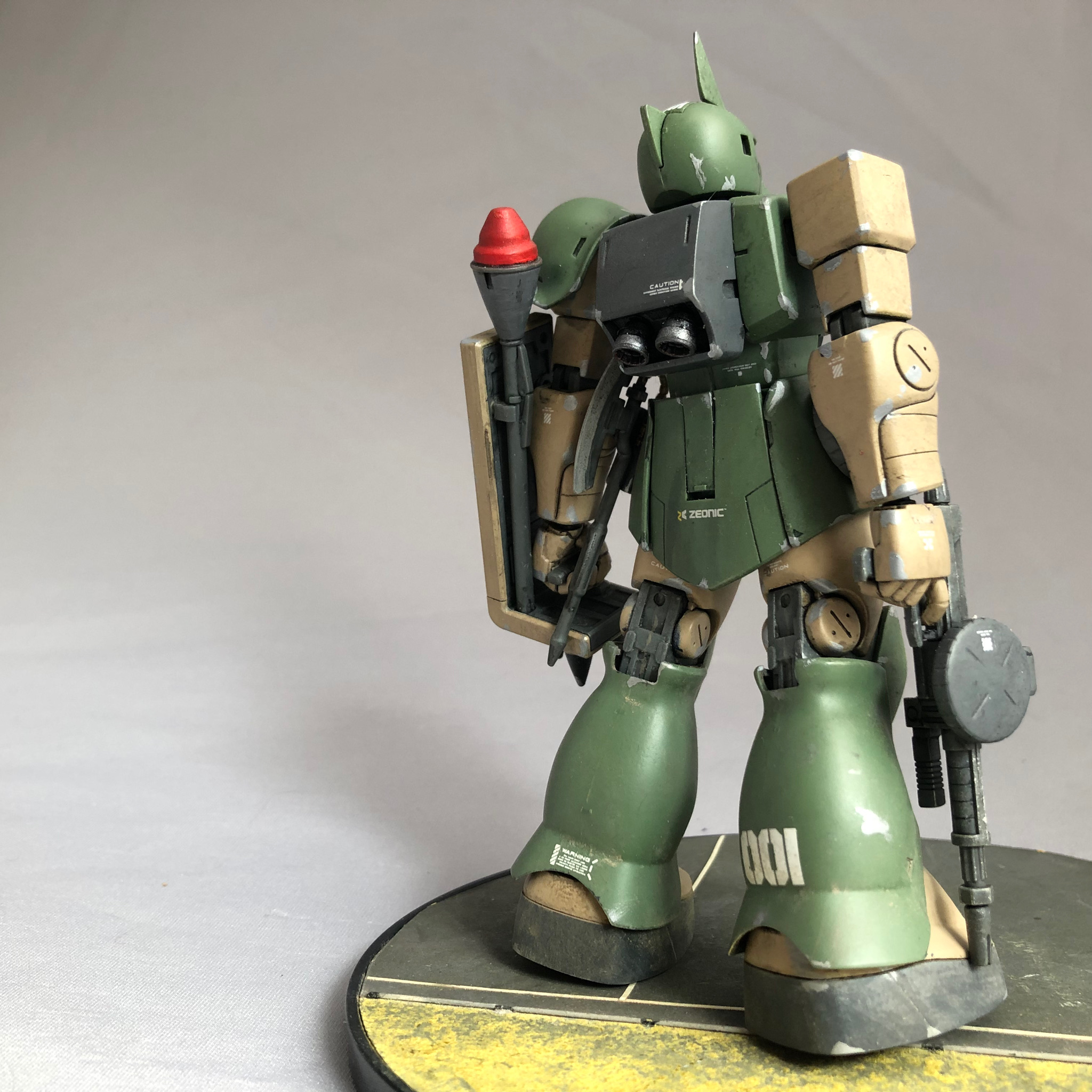 HGUC】ザクI(旧ザク）｜ぱんきちさんのガンプラ作品｜GUNSTA（ガンスタ）