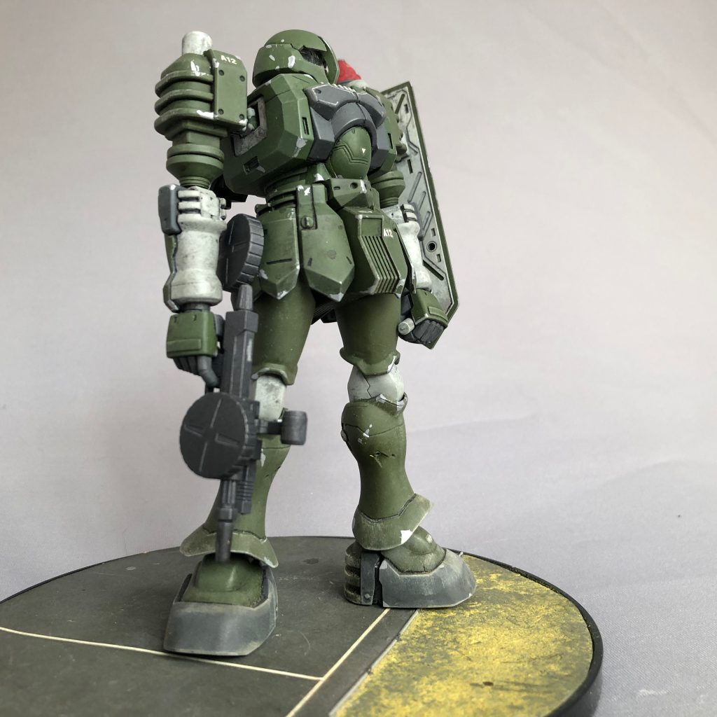 旧ザクマシンガンはショートバレル化しました。