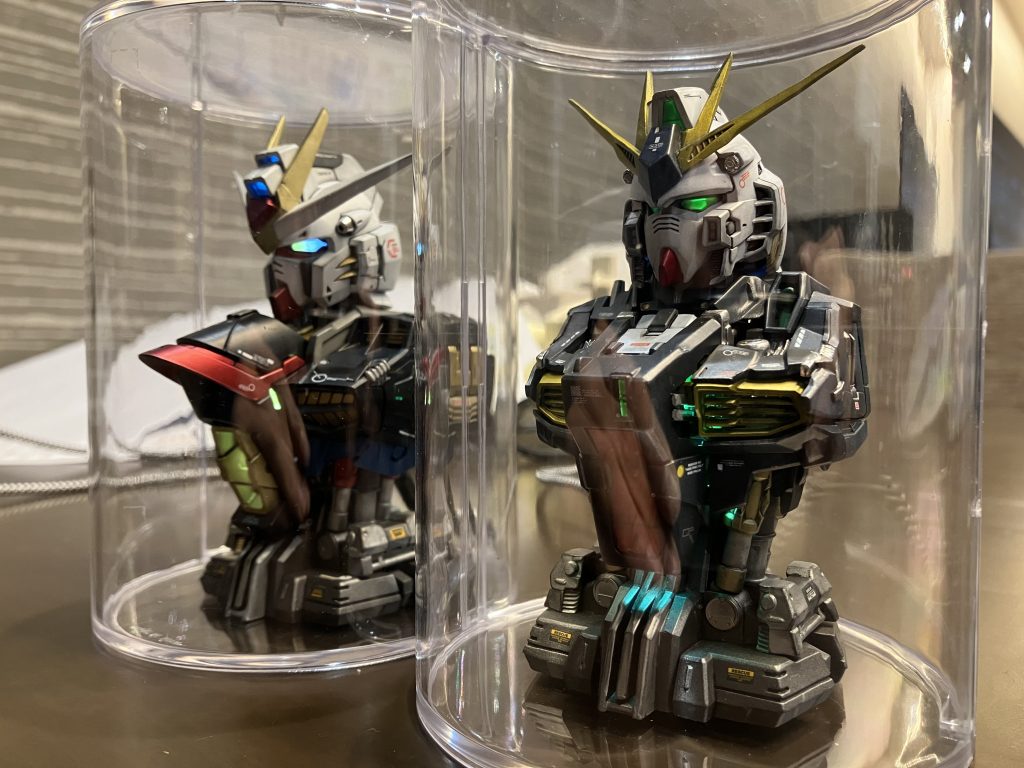 同時制作のストライクフリーダムと。