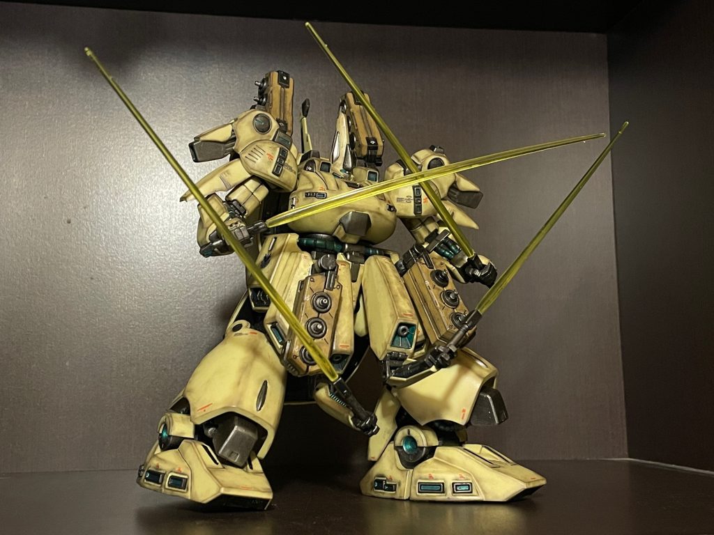 どうしてもやってしまう4刀流。