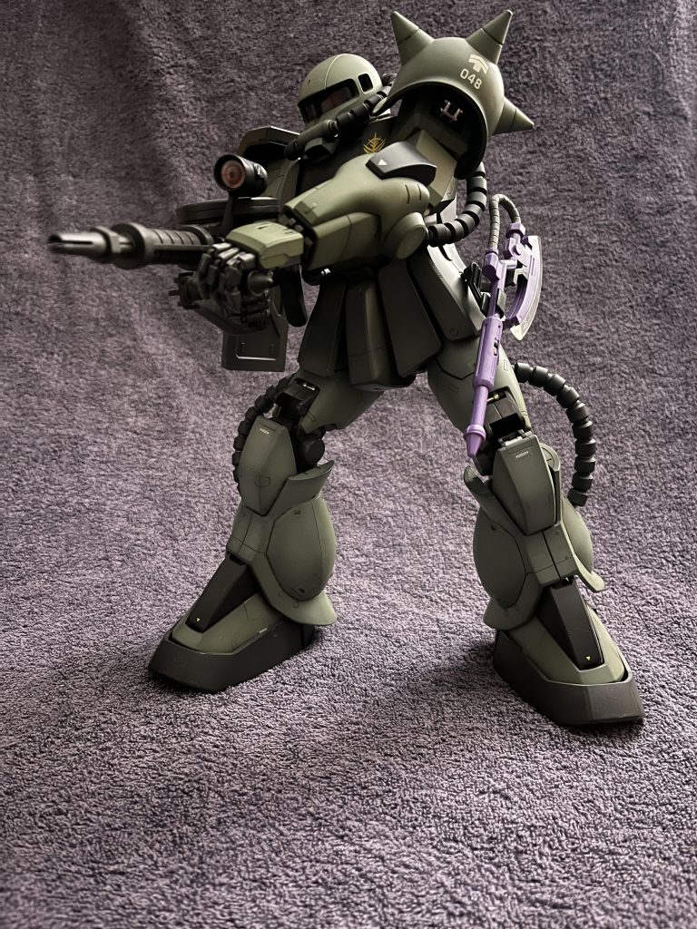 ヒートホークは組んだだけ笑 この頃内部フレームがこんなにガッツリあったのほPGだけでした。外装外したりしたかったので合わせ目もそのまんまでした!