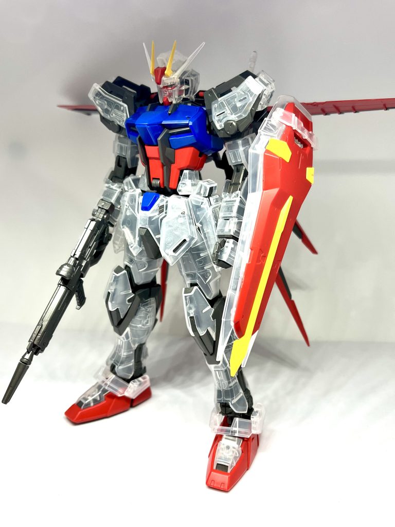 MG エールストライクガンダム Ver.RM ＋MGバルバトスソリッドクリア 