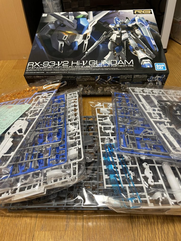 箱から出したランナー