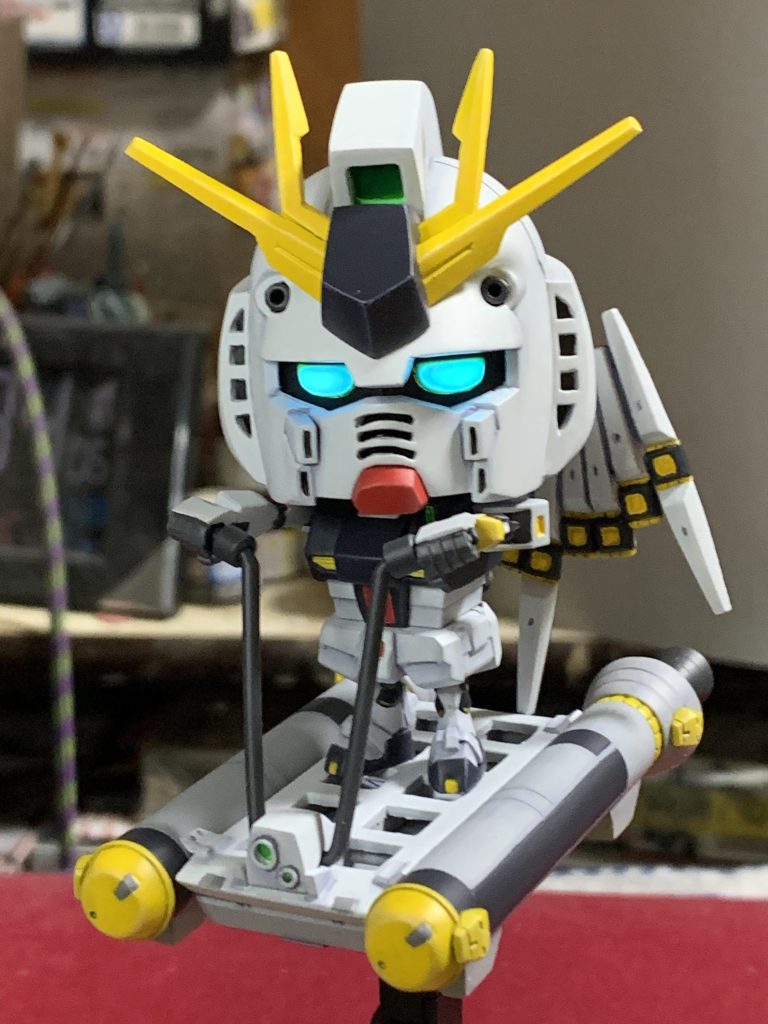 ブースターベッドとνガンプラくん