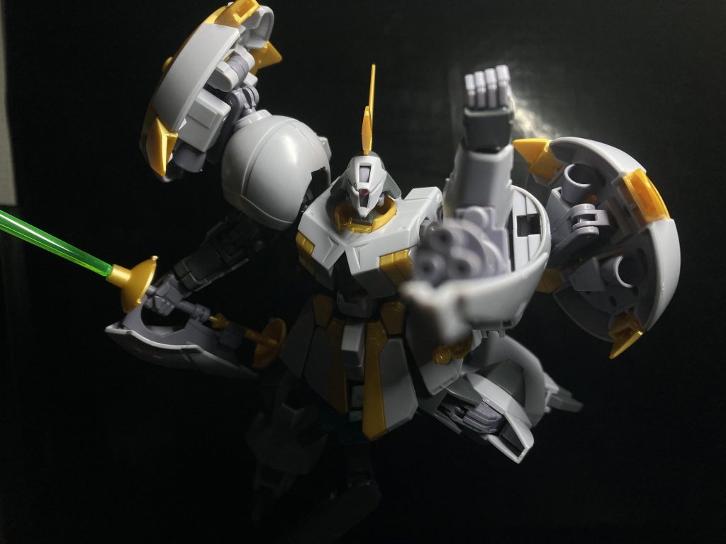 ガトリングで決めポーズ！御観覧頂きありがとうございました！