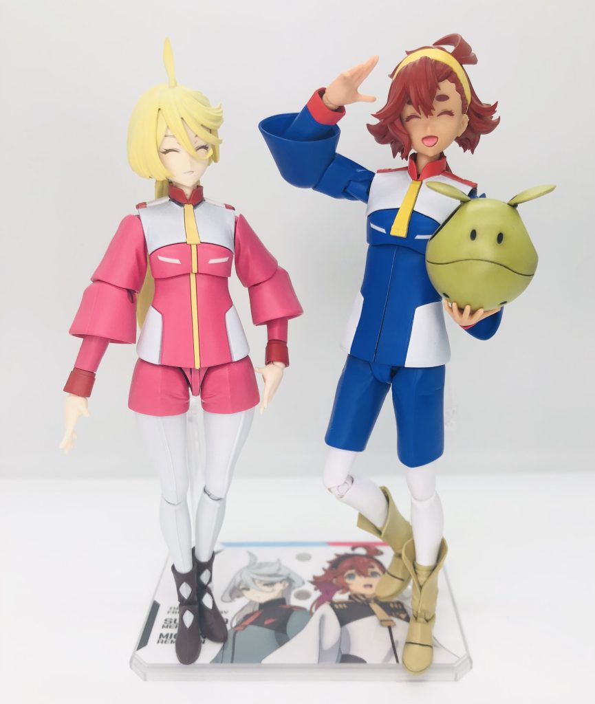 もう撮影しててキュン●しそうでした😅笑はい、という事で某家電量販店で値崩れしていたスレッタを塗装してついに揃いました♪なんかもう色々ニヤけちゃいます😆