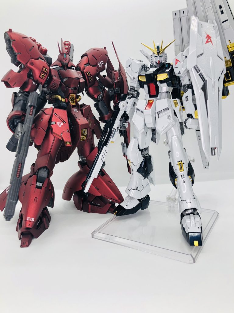 やっと揃った…😅 待たせてごめんねサザビー💦