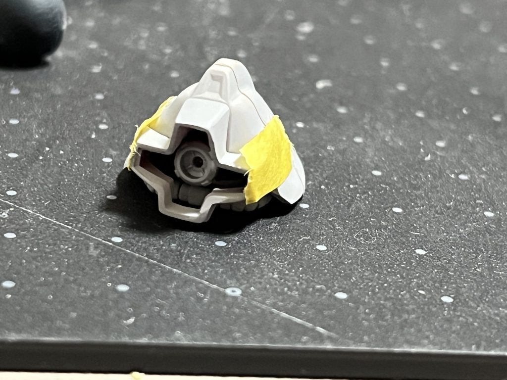 モノアイが干渉して調整に苦労しました