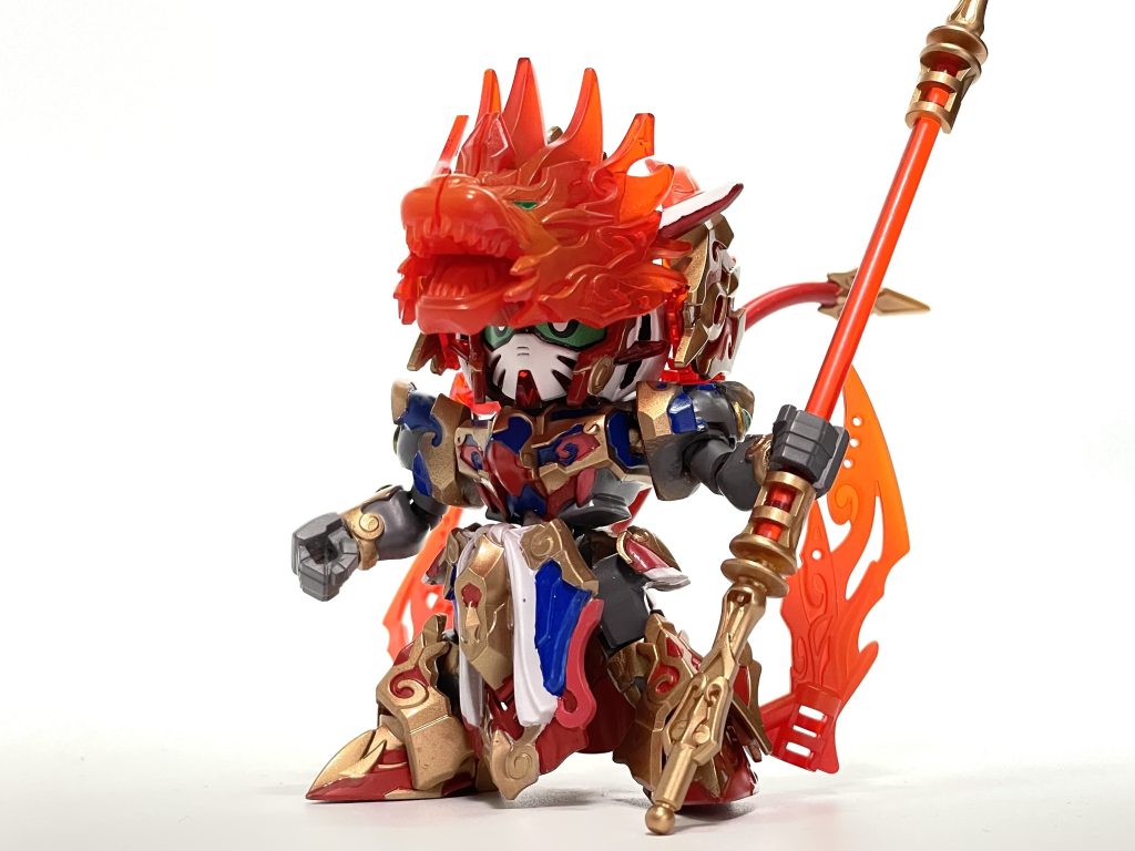 更に、悟空シルエットにも対応!剛猿マスクをつける位置が低くしてしまったので、煽りじゃないと目が見えないようになってしまいました💦