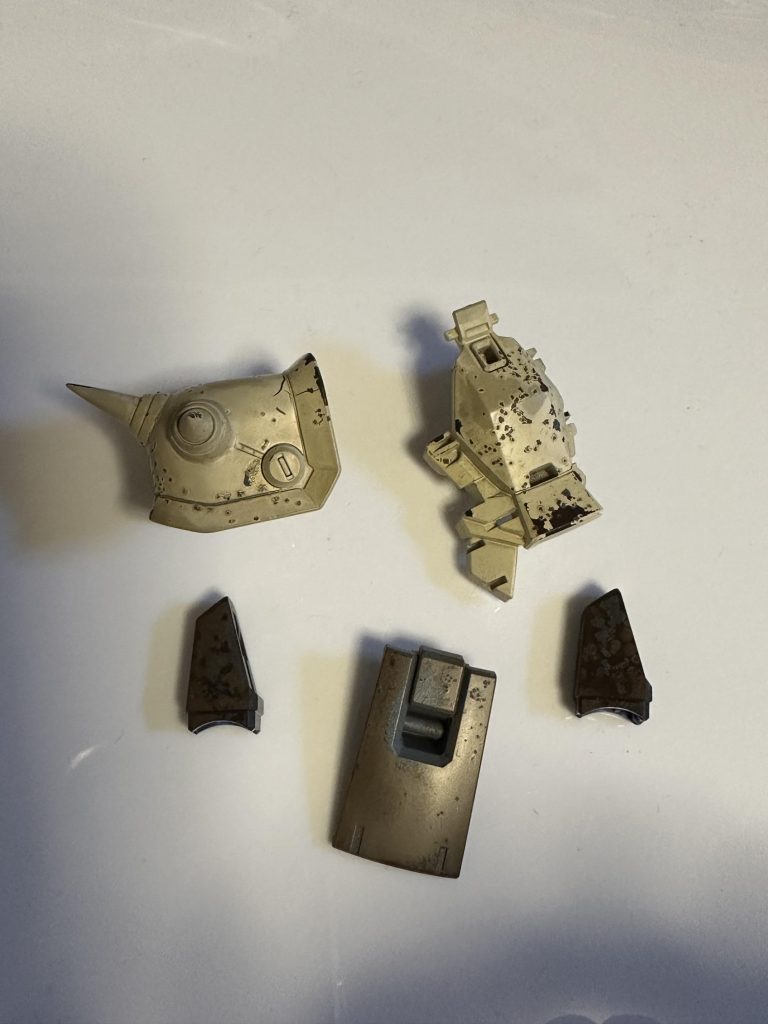 剥がしました。剥がれすぎたり、塩梅が難しいですが他ではできない表現になりますね。良い経験になりました。最後までご覧いただきありがとうございました😊