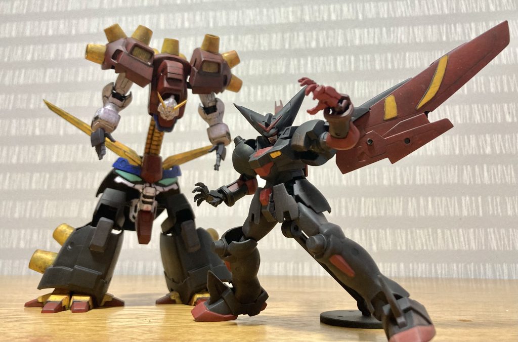 この馬鹿者がー！！(過去作 マスターガンダム)