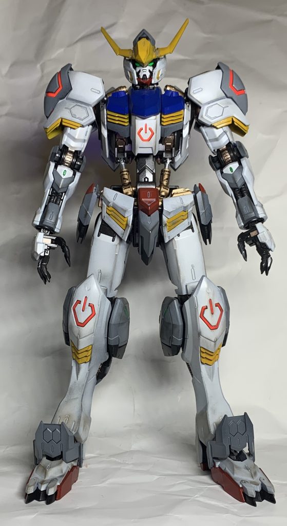 下に行くにつれてウェザリングを濃くしました