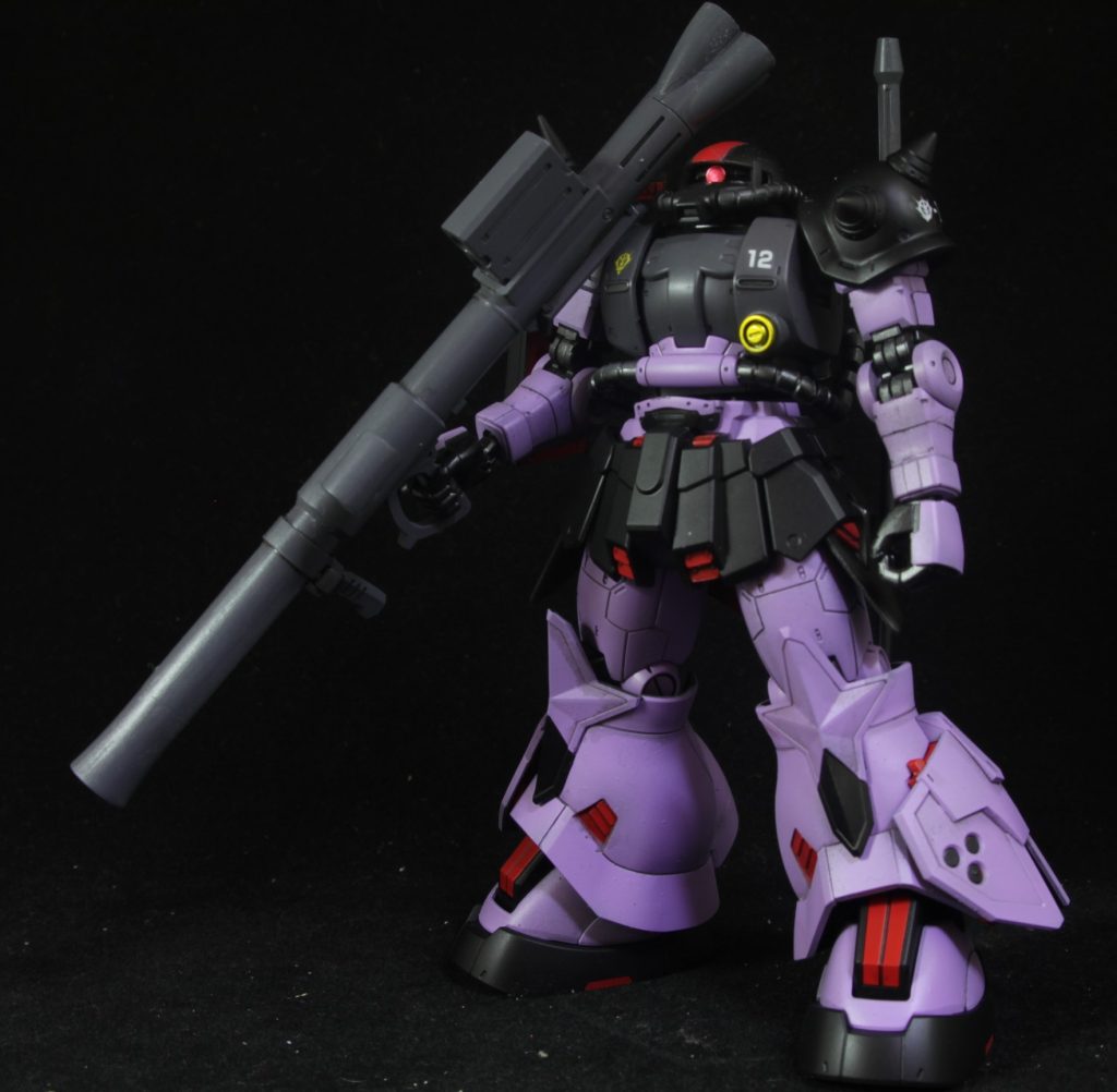 HGザク高機動型地上用黒い三連星バージョン–2枚目/制作者：moubook