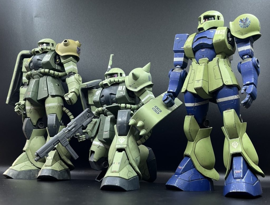 このCGイメージを再現するのは私のガンプラドリームの1つでしたので、無事完成できて嬉しい限りです。今はまだ子供が小さくて、飾っていると容赦なく破壊されるので箱に大切にしまっておき、いずれ台座を作って自室に飾ろうと思います。最後までご覧いただきありがとうございました。