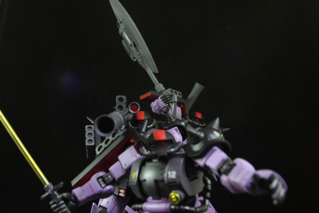 HGザク高機動型地上用黒い三連星バージョン–6枚目/制作者：moubook