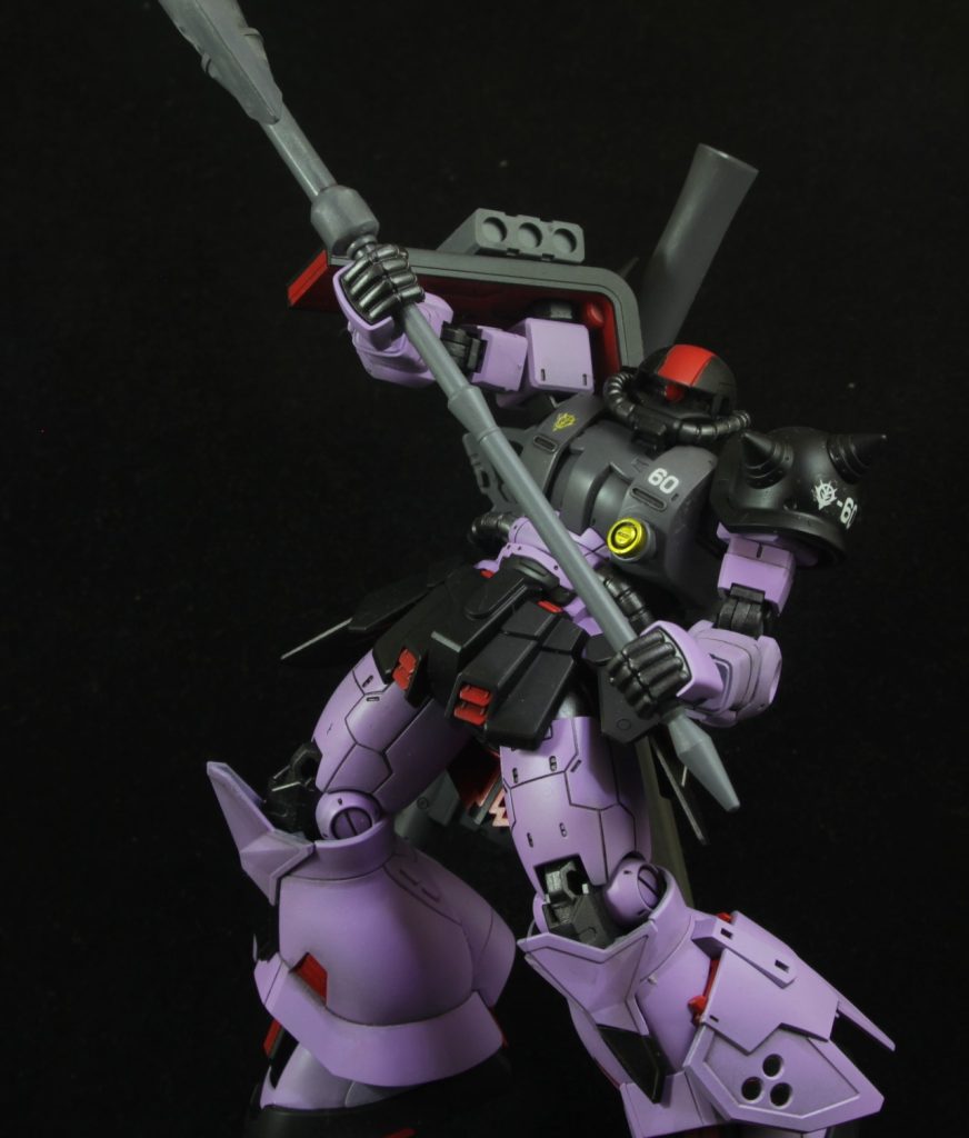 HGザク高機動型地上用黒い三連星バージョン–8枚目/制作者：moubook