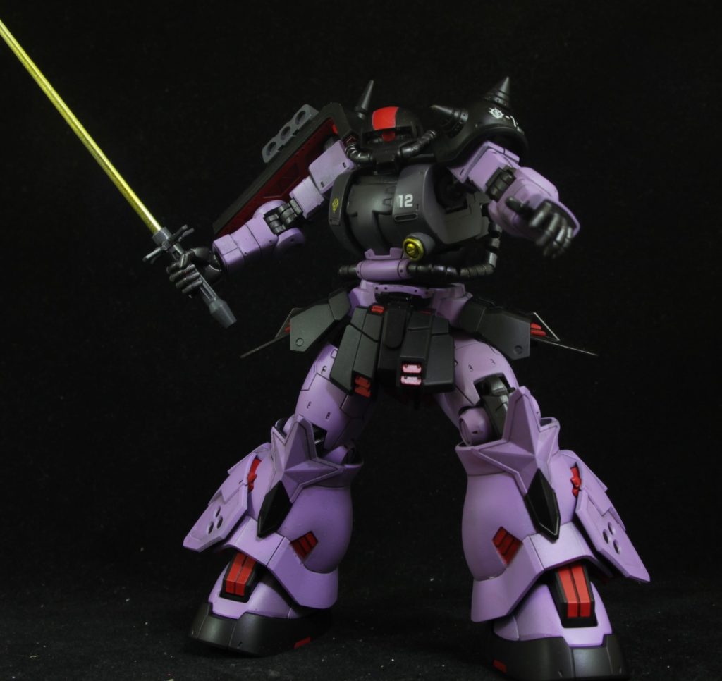 HGザク高機動型地上用黒い三連星バージョン–7枚目/制作者：moubook