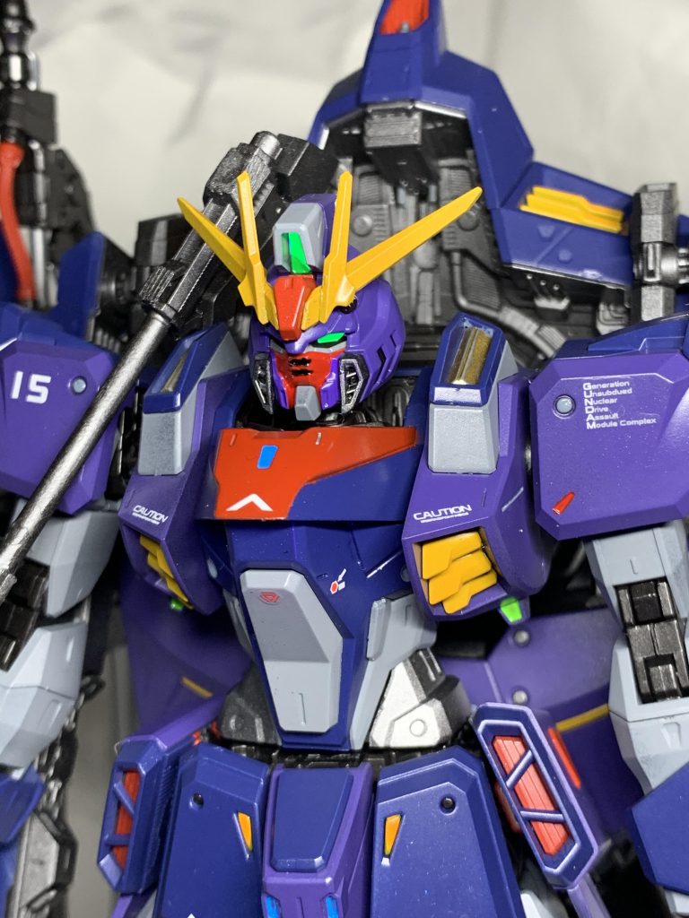 デカールは余ってるやつを使ったので少なめです。次はレイダーをヴァサーゴ風に改造しようと思います。