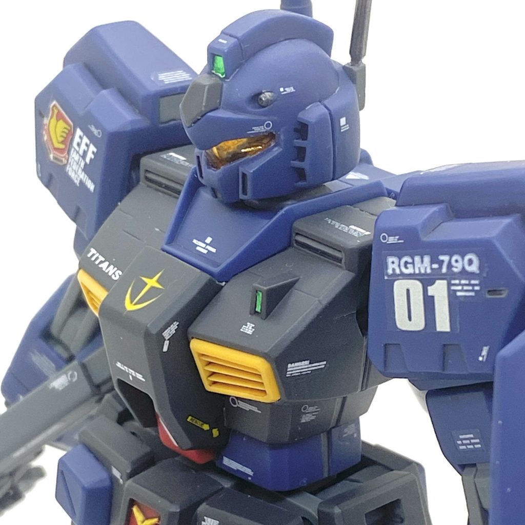 HGUC No.74 RGM-79Q ジム・クゥエル｜ウサ男さんのガンプラ作品｜GUNSTA（ガンスタ）