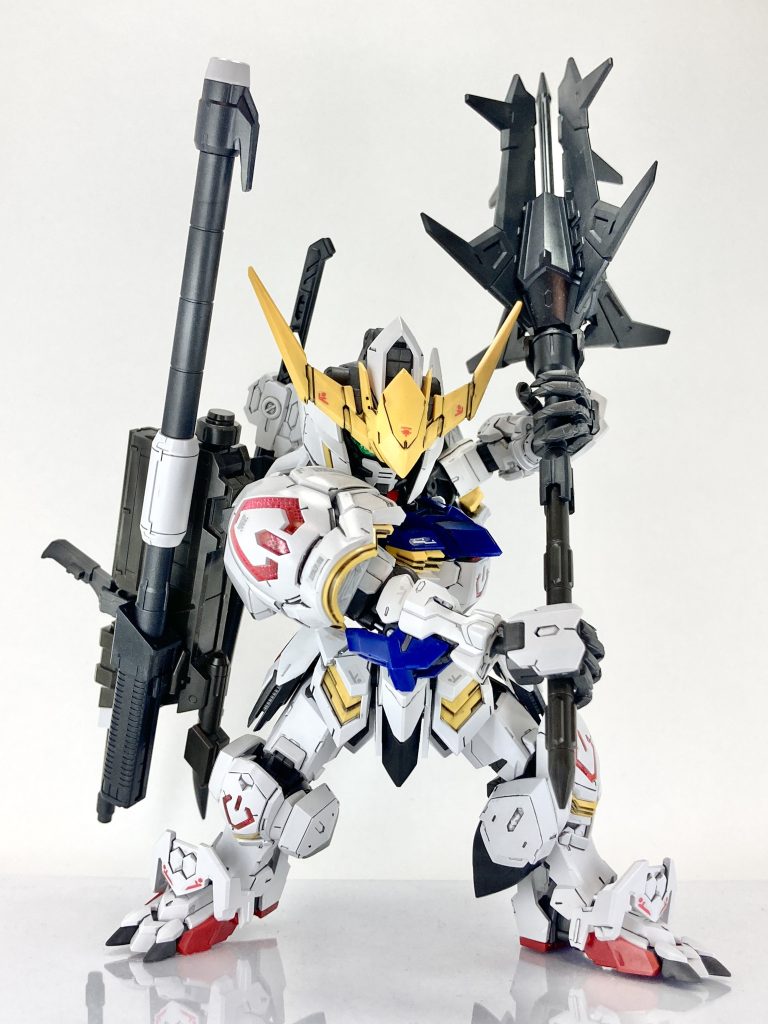 MGSDバルバトス完成–3枚目/制作者：レン@筆塗り部分塗装