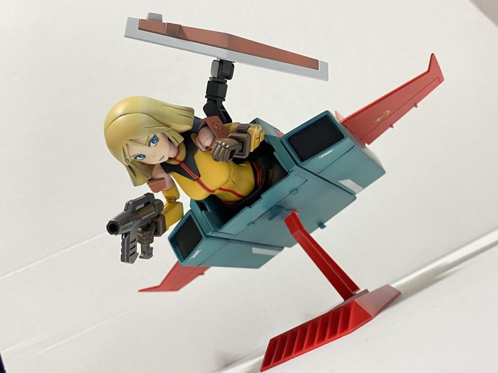 Bパーツ装備のセイラスカイ形態も可能ですが、Gブルは勘弁してください。