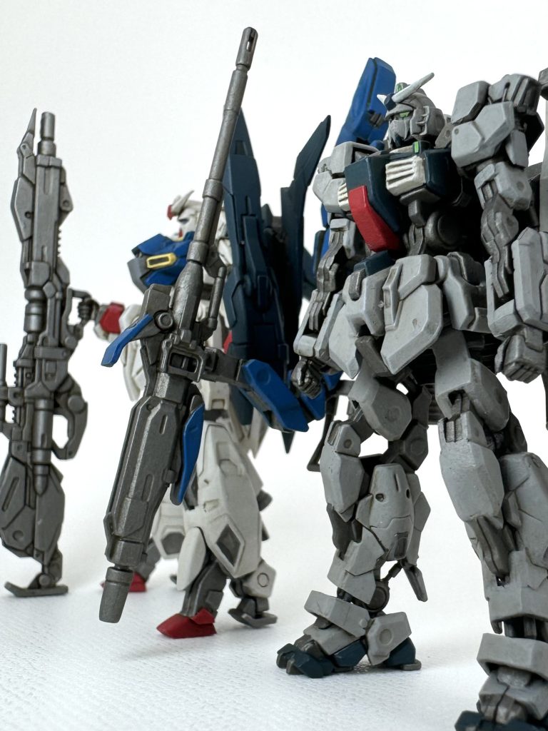 以前作ったZガンダムとのツーショット📷