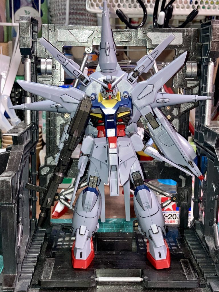 素組みした状態ですね。