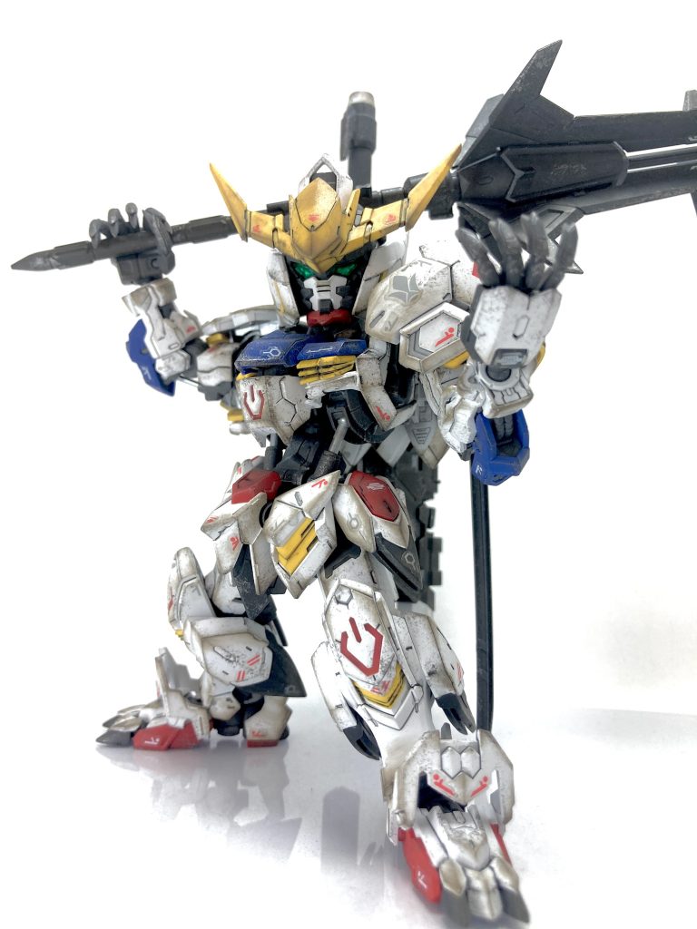 MGSDバルバトス完成–4枚目/制作者：レン@筆塗り部分塗装